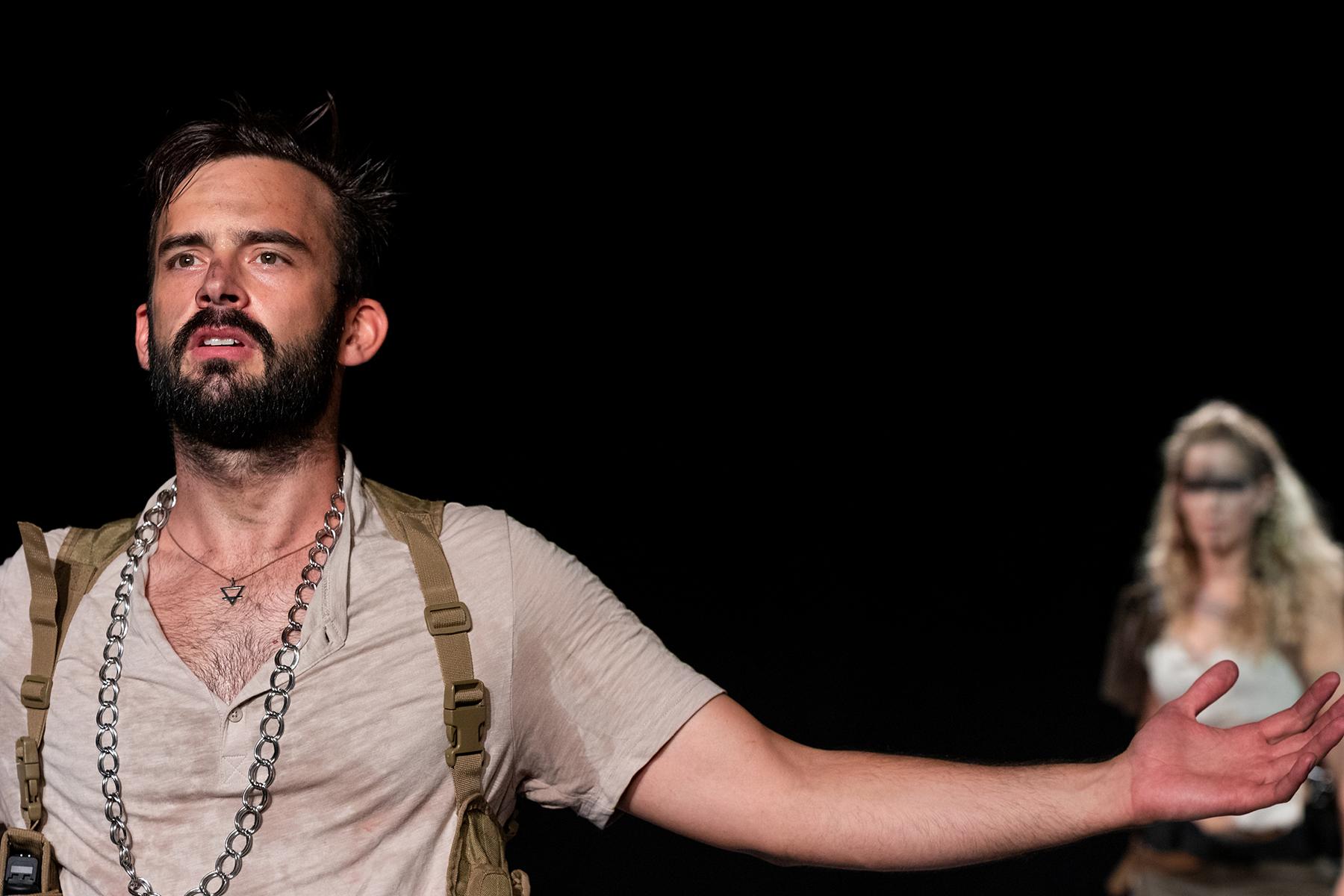 Sommercamp 2022 - Benedikt Zeder und Viviana Schmidt in Penthesilea | Regie: Rafael Meltzer