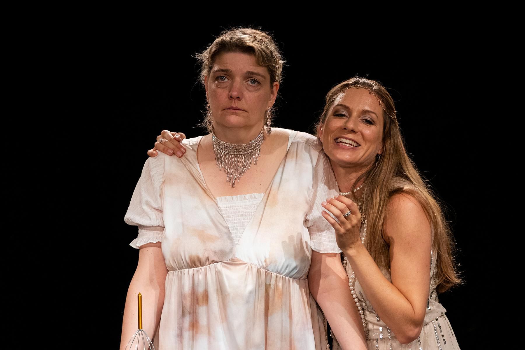 Sommercamp 2022 -Vera Wichers und Susann Gnauck in Cleopatra |Regie:RafaelMeltzer
